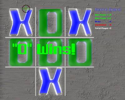 ttt A simple tic tac toe game with allegro