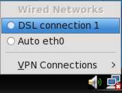 select the connection name to connect