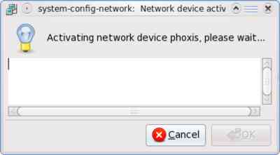 connection is progress