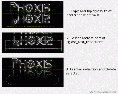 Text Reflection Effect